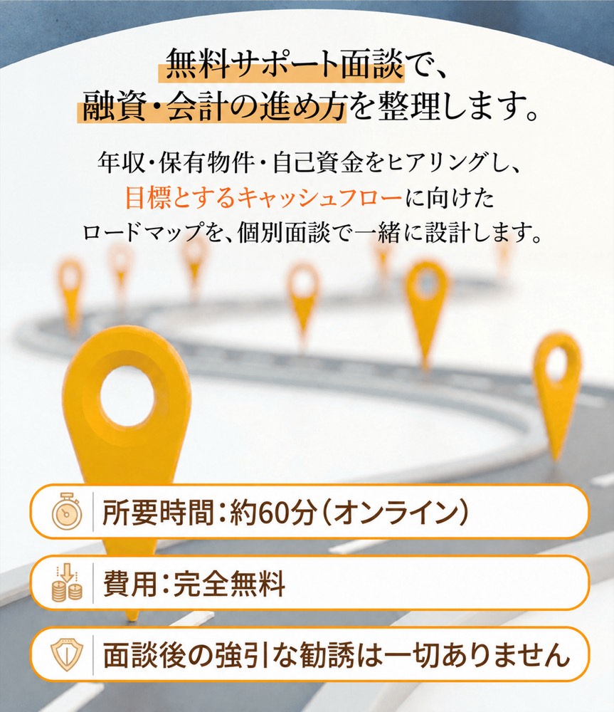 無料FIRE診断面談で、あなた専用のロードマップを作成します。