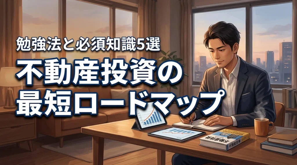 不動産投資の勉強は何から始める？最短で物件購入へ導くロードマップと必須知識5選